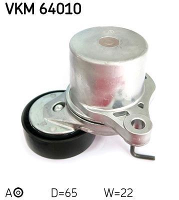 Galet tendeur de courroie d'accessoire SKF ref. VKM 64010